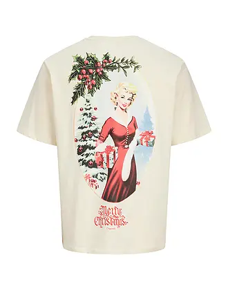 JACK & JONES | T-Shirt JORHOLIDAY | beige